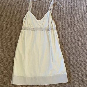 GAP Cotton lined Spaghetti strap dress Beige / Taupe